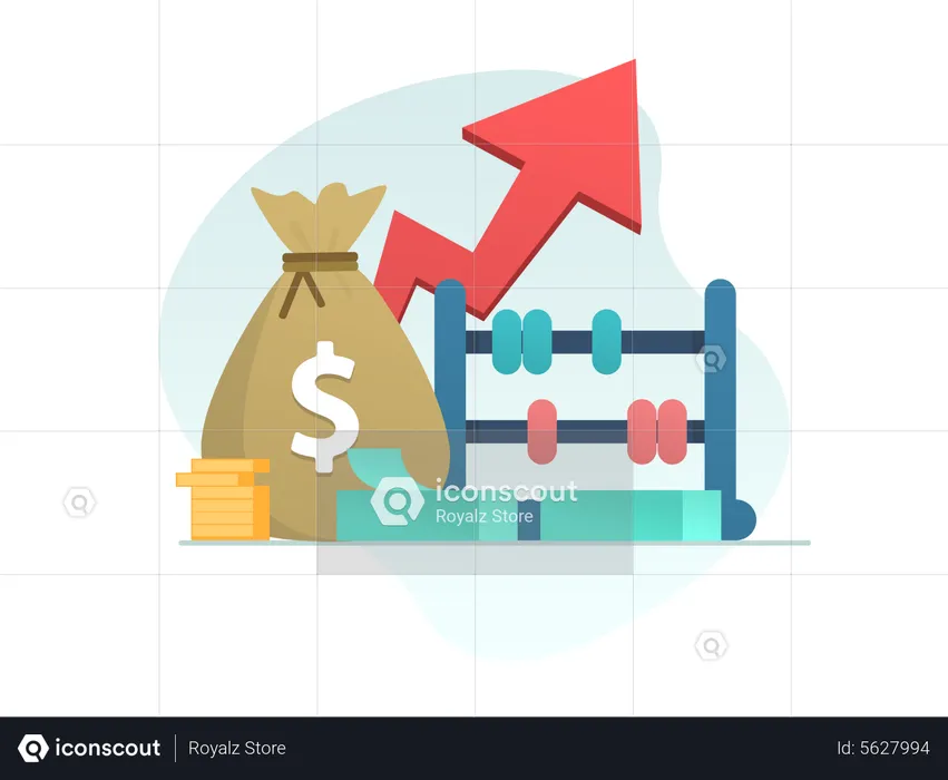 Keep Track Finance  Illustration