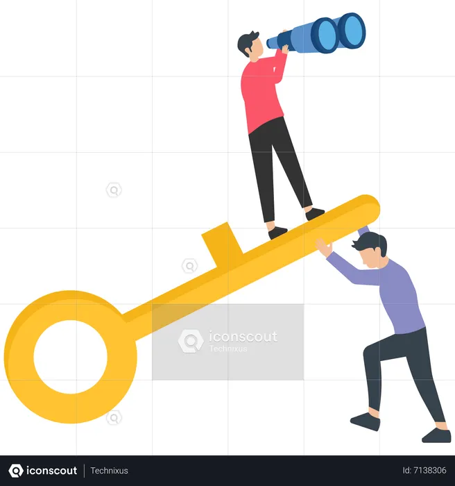 Key to success  Illustration