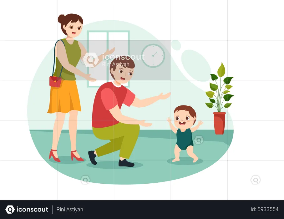 Kid Adoption Agency  Illustration