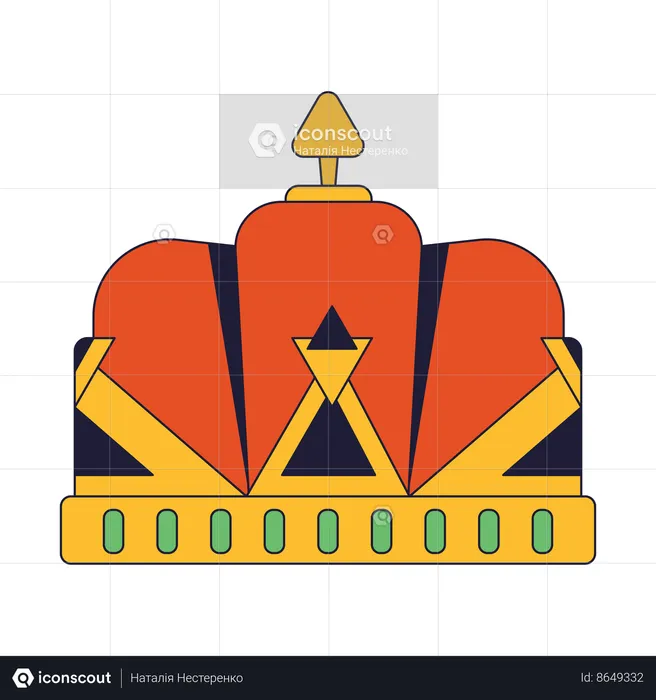 King crown  Illustration