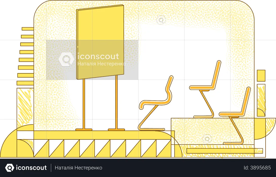 Konferenzraum  Illustration