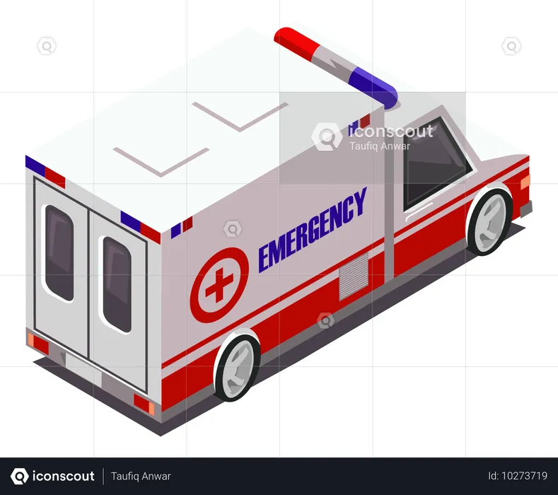 Krankenwagen  Illustration