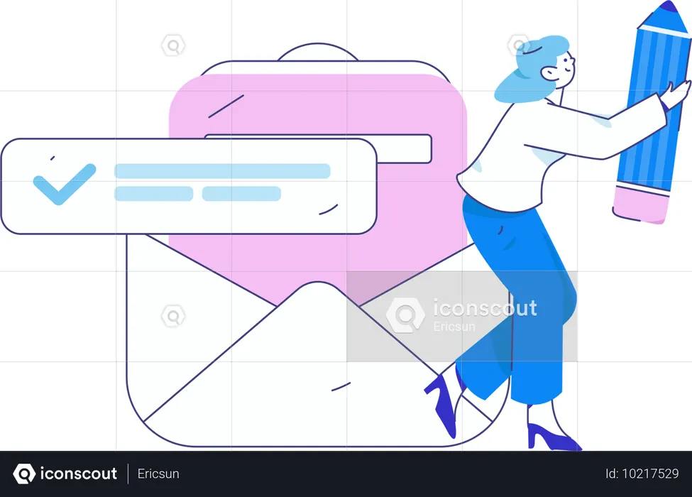 Kundenbewertung  Illustration