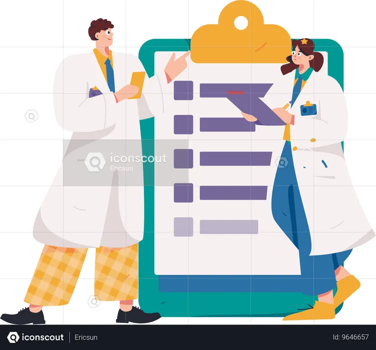 Bericht zum Laborexperiment  Illustration