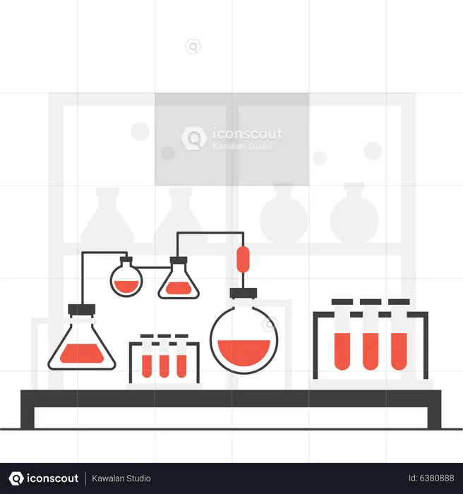 Laboratório  Ilustração