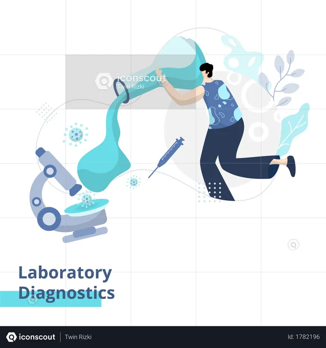 Laboratory Diagnostics  Illustration