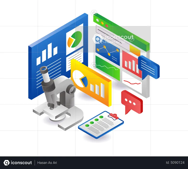 Laboratory experiment data analysis  Illustration