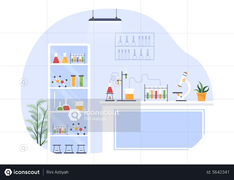 Laboratory Research  Illustration
