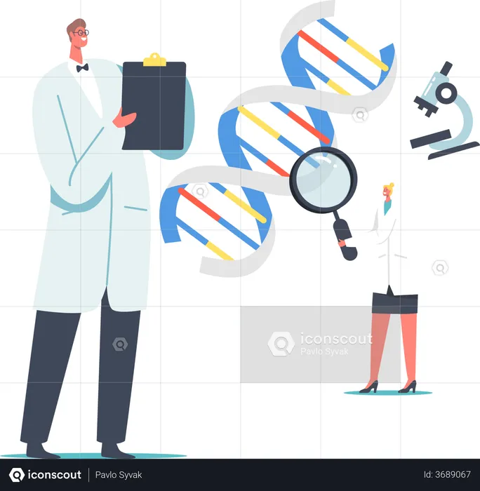 Laboratory Research and Development  Illustration