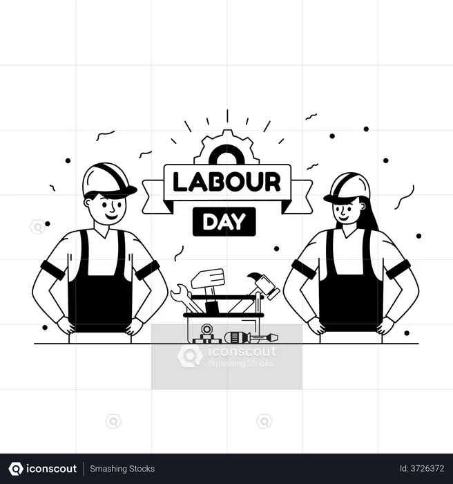 Labours  Illustration