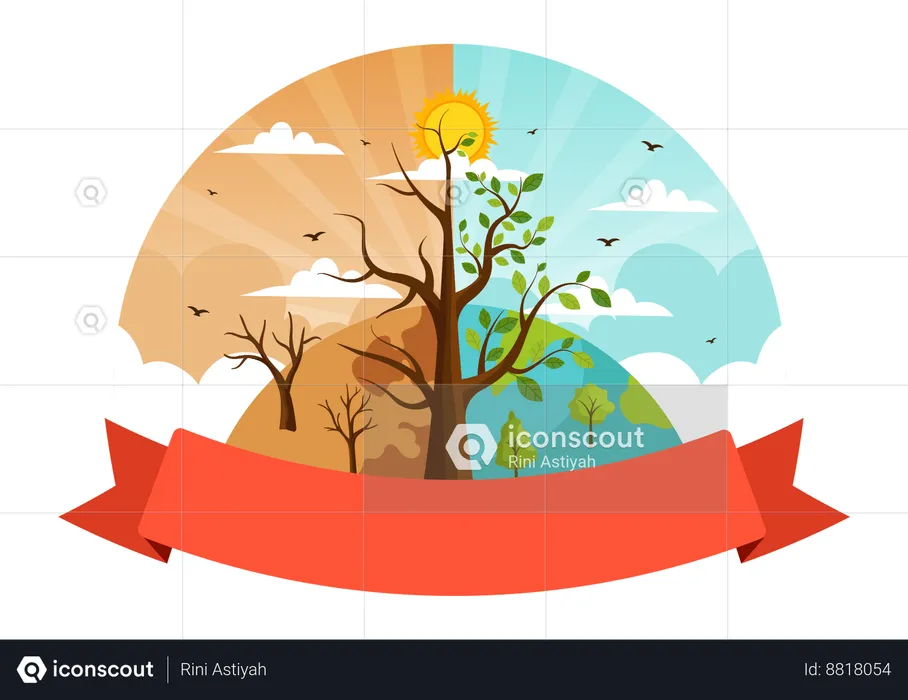 Land Degradation Neutrality Day  Illustration