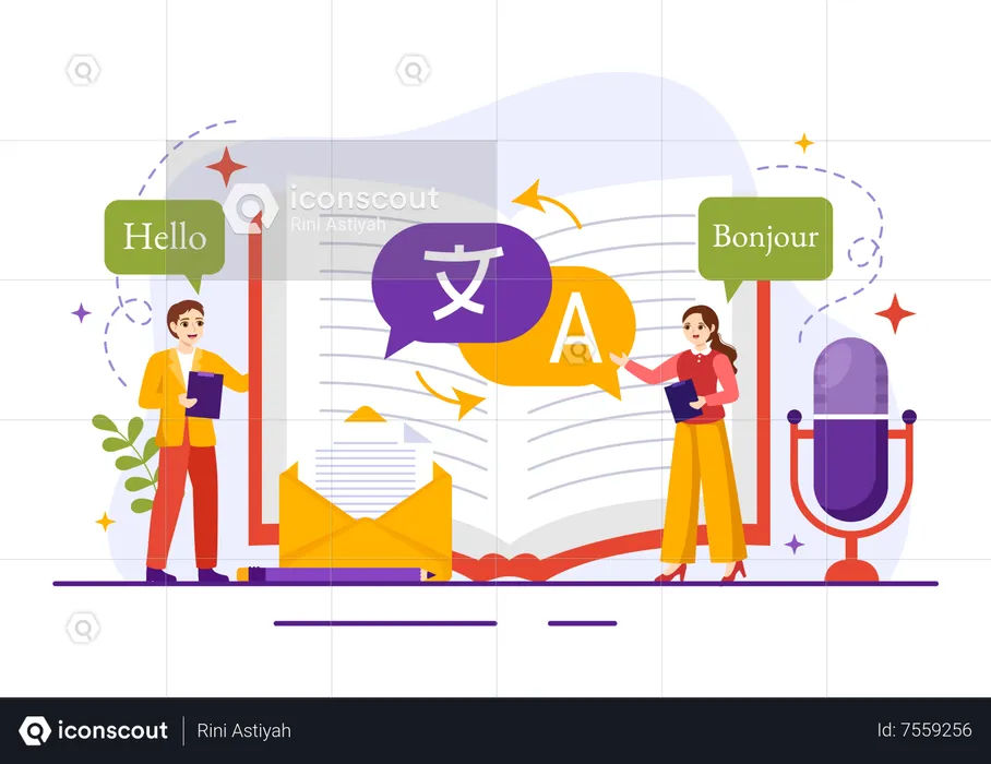 Language Interpretation  Illustration