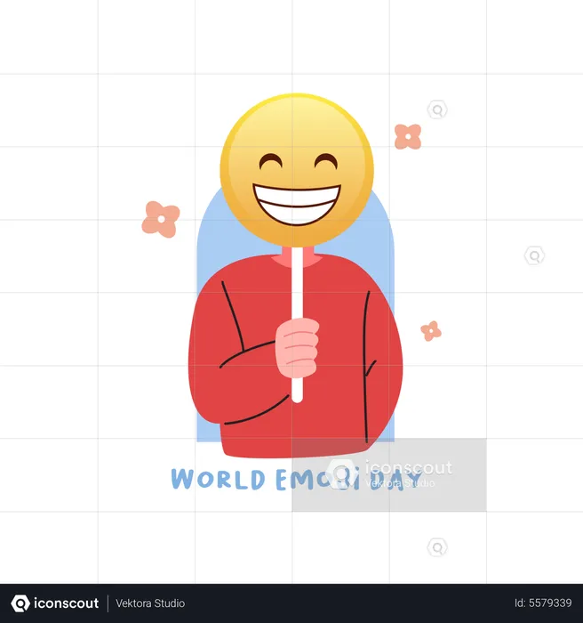 Laugh Emoji Emoji Illustration