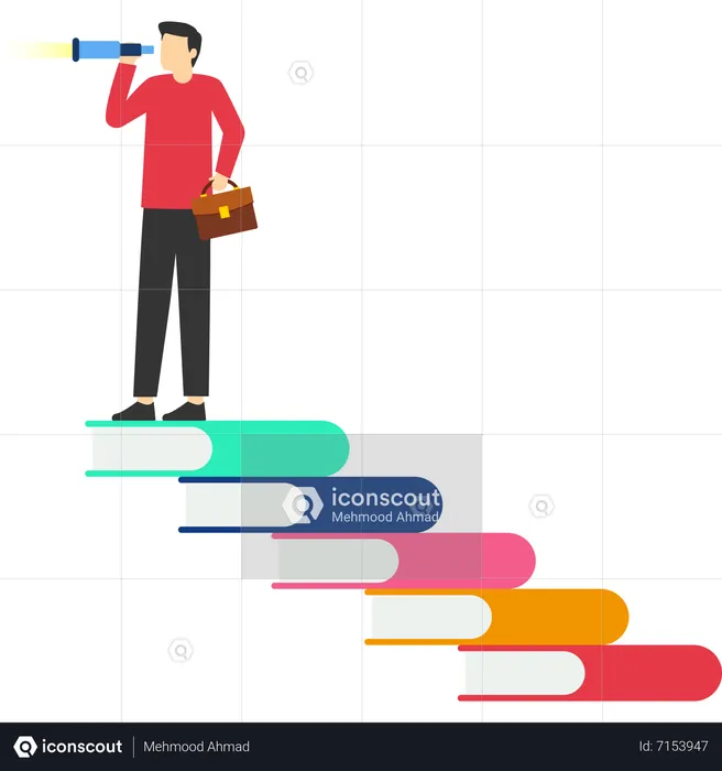 Learning helps to achieve goals  Illustration