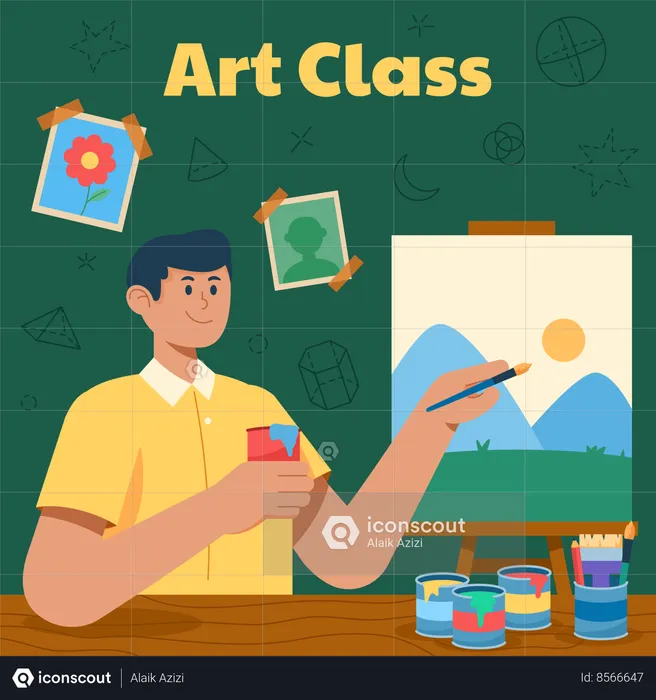 Learning Painting And Fine Art  Illustration