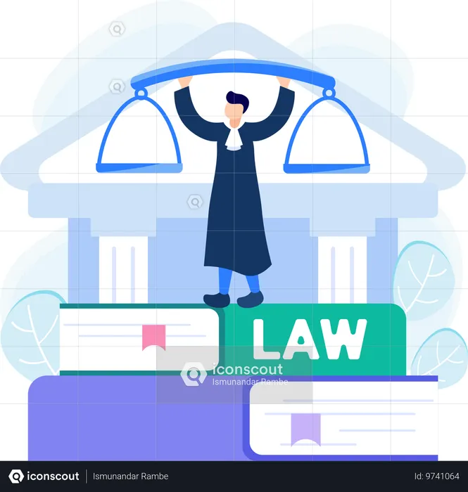 Legal Representation  Illustration