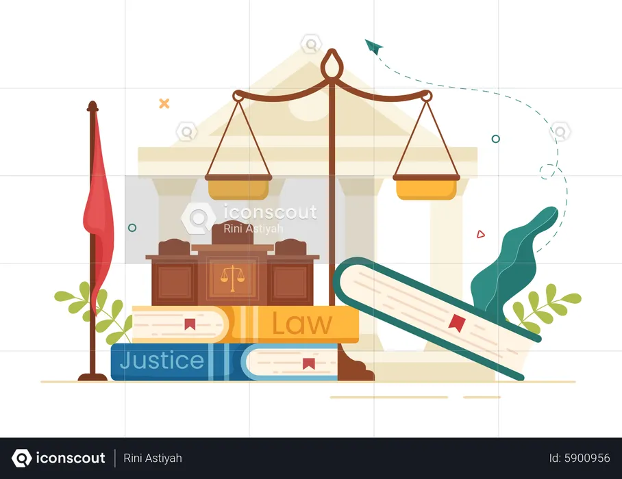 Legal services  Illustration