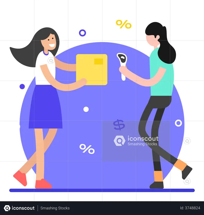 Leitor de código  Ilustração