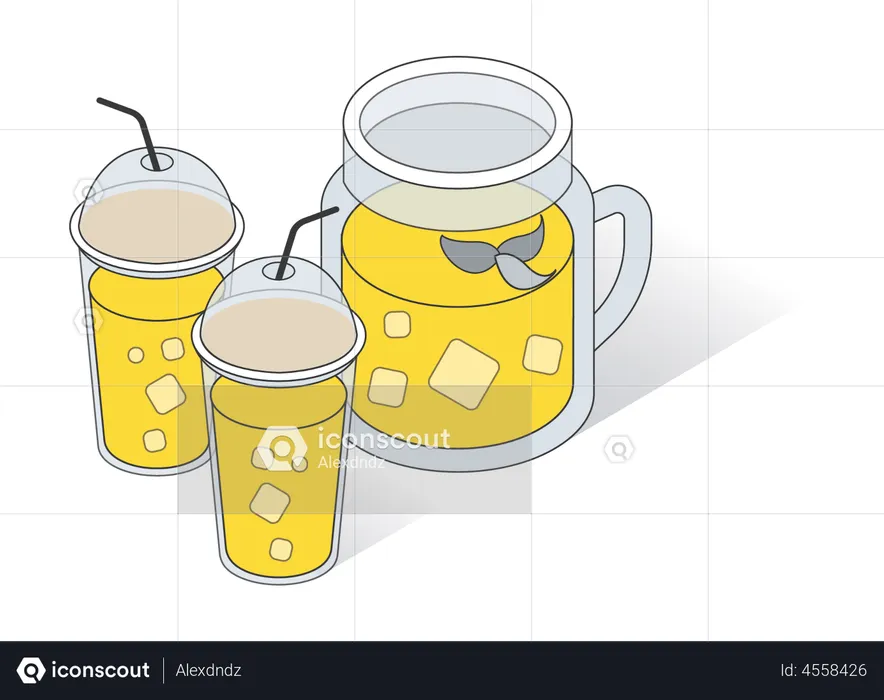 Lemon Juice  Illustration