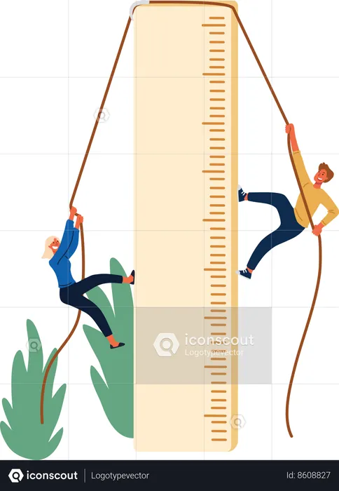 Les salariés mesurent leurs compétences  Illustration