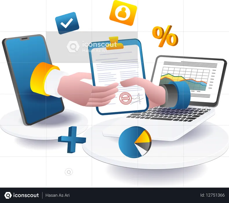 Letter  agreement for distribution of business proceeds  Illustration