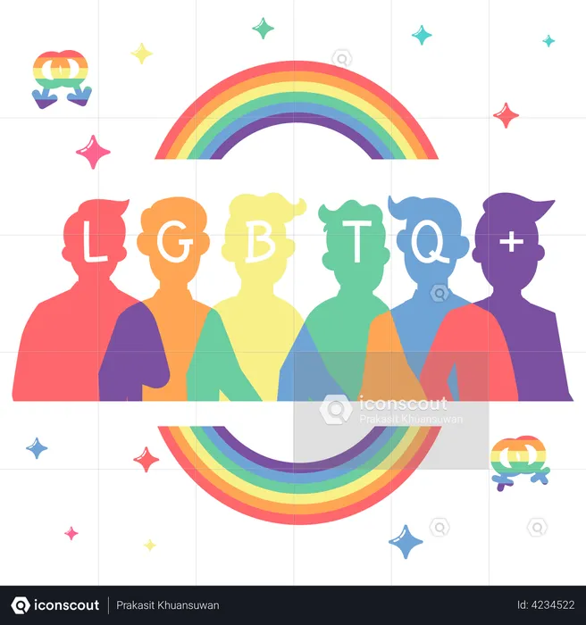 LGBT Banner  Illustration