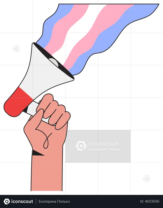 LGBT rights protest  Illustration