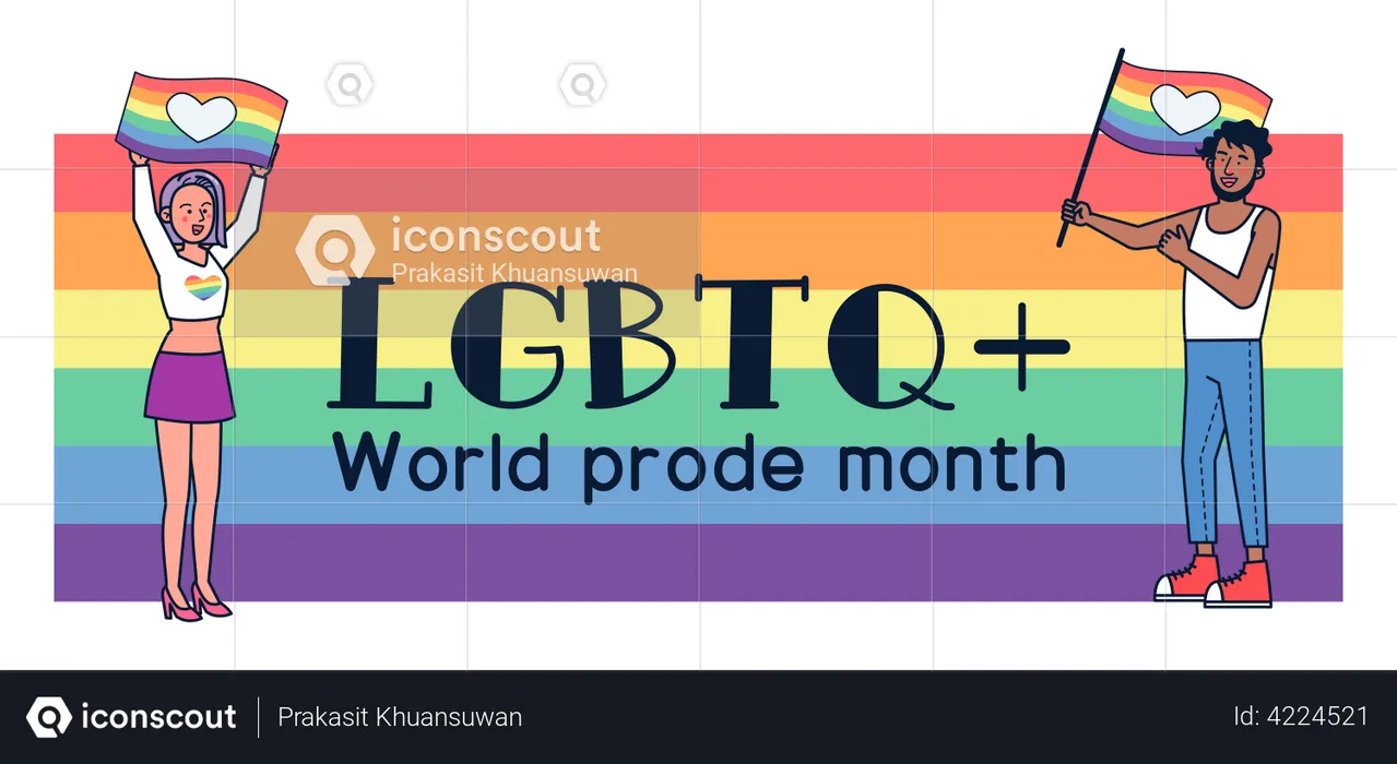 LGBTQ community  Illustration