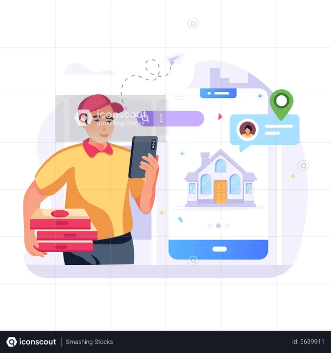 Lieferadresse  Illustration