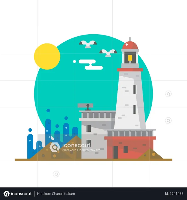 Lighthouse  Illustration