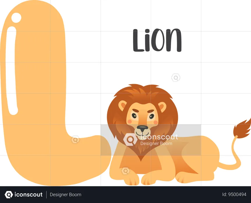 Lion  Illustration