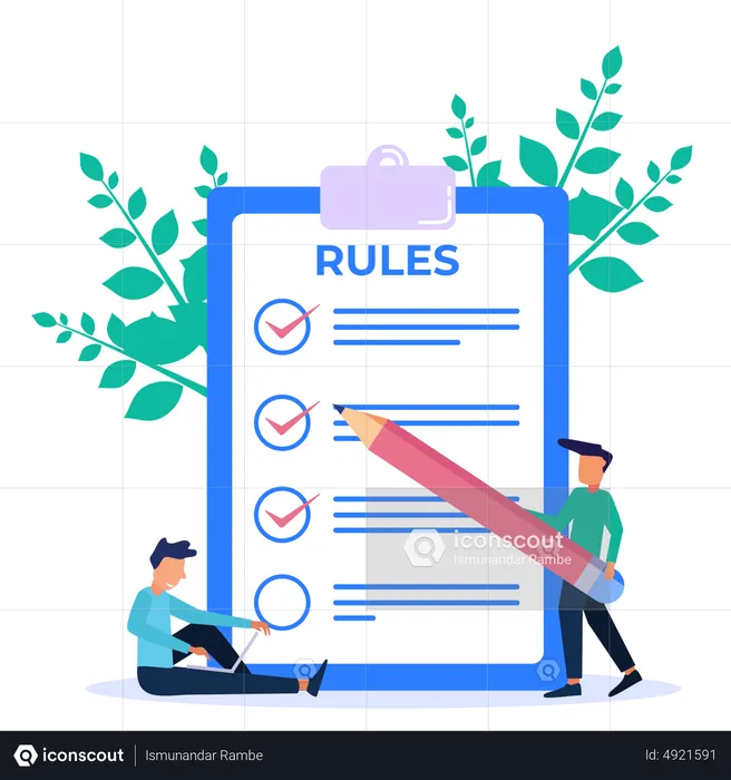 List of rules  Illustration