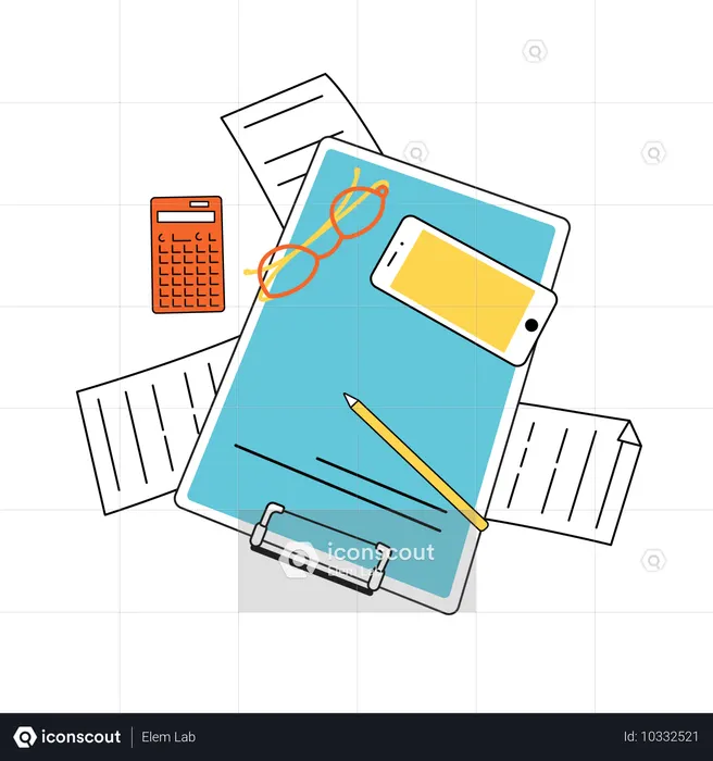 Liste de choses à faire  Illustration