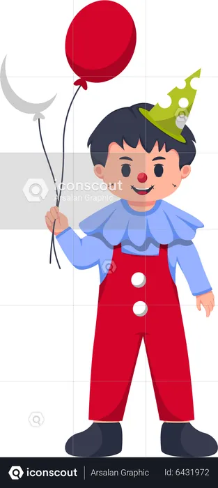 Little Clown  Illustration