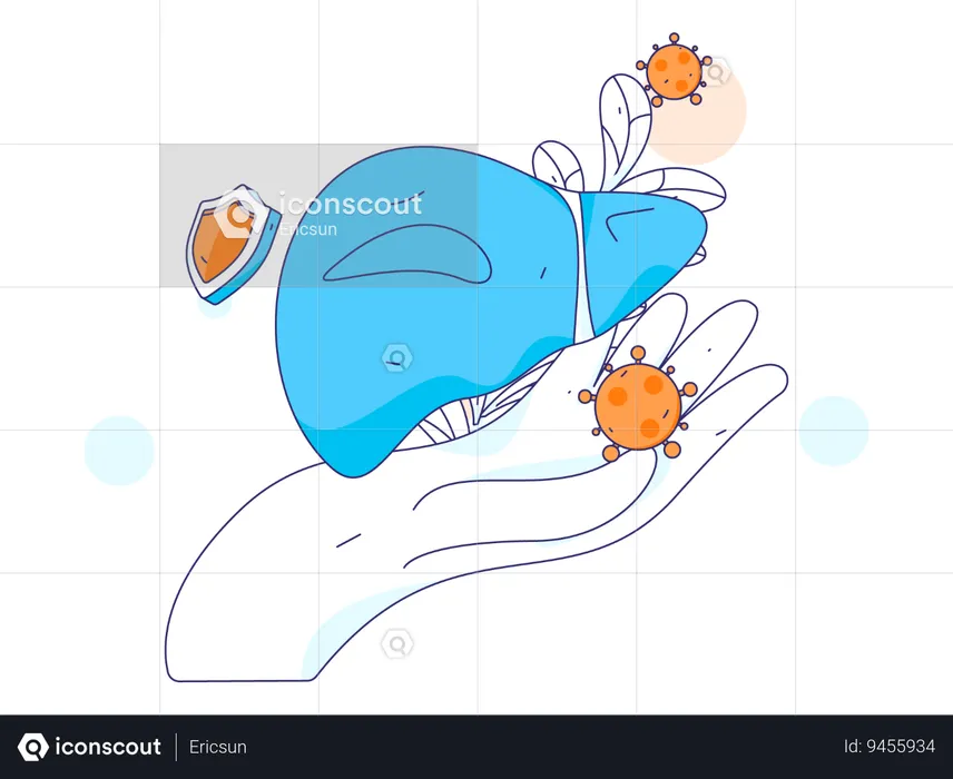 Liver disease  Illustration