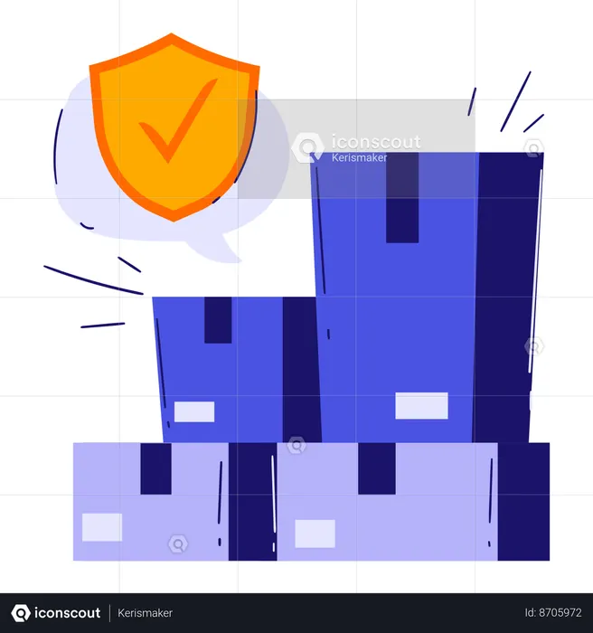 Protection de livraison  Illustration