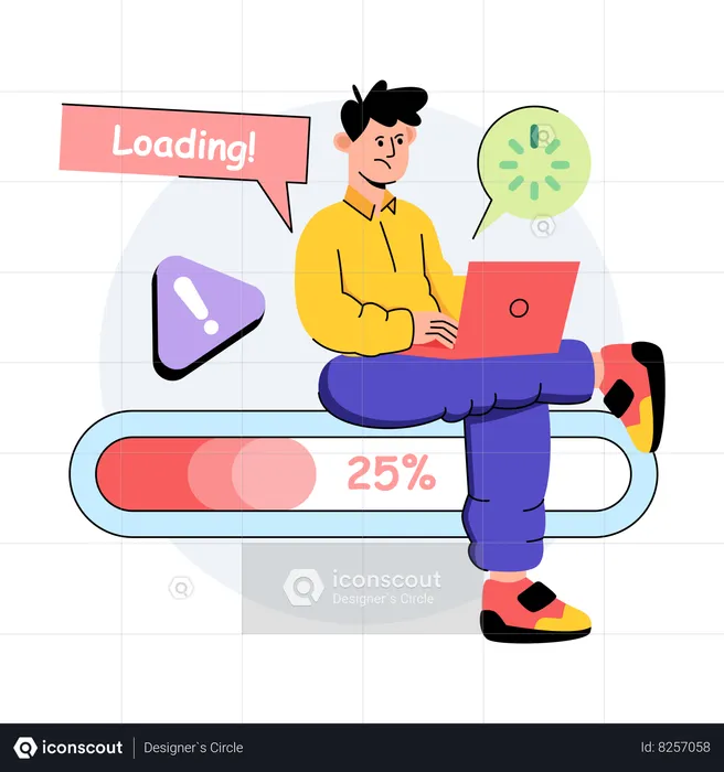 Loading  Illustration