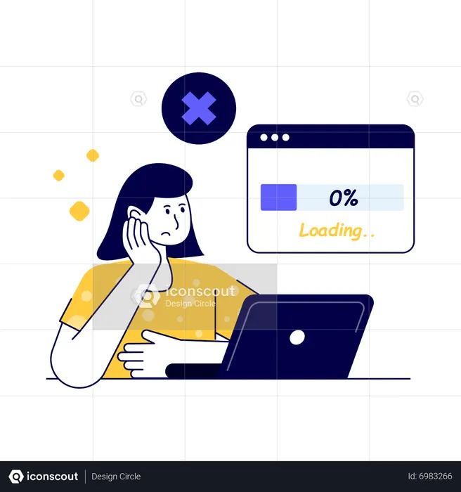 Loading page  Illustration