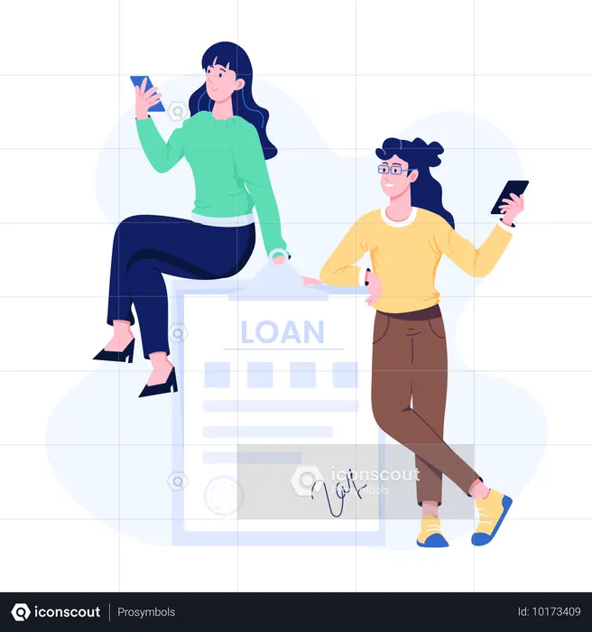 Loan contract  Illustration