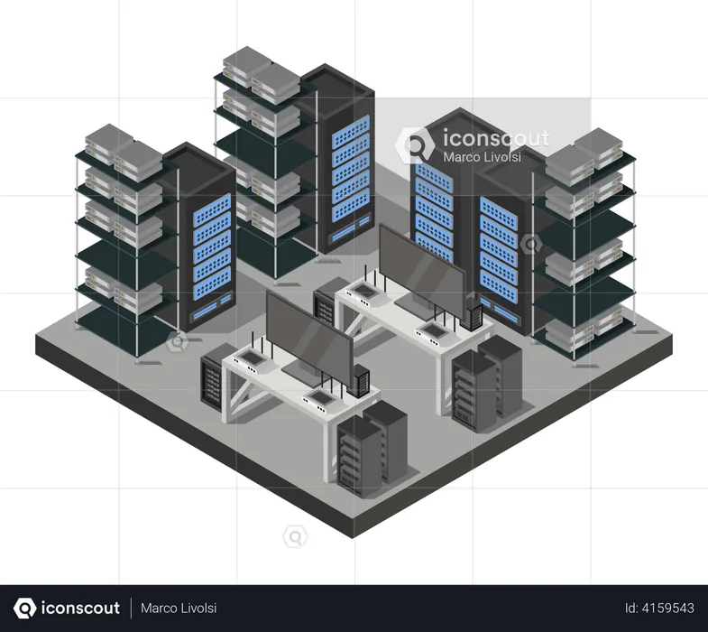 Local de negócios  Ilustração