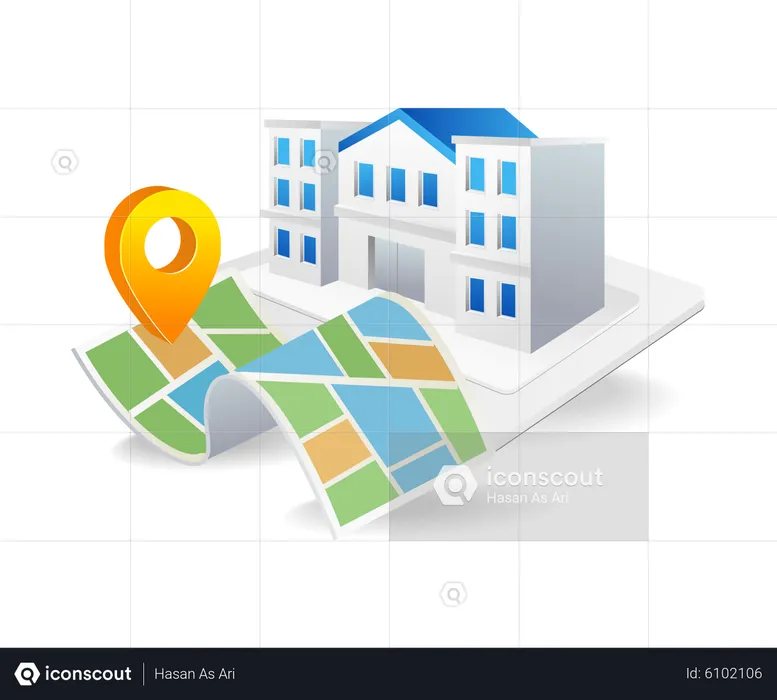 Location of school  Illustration