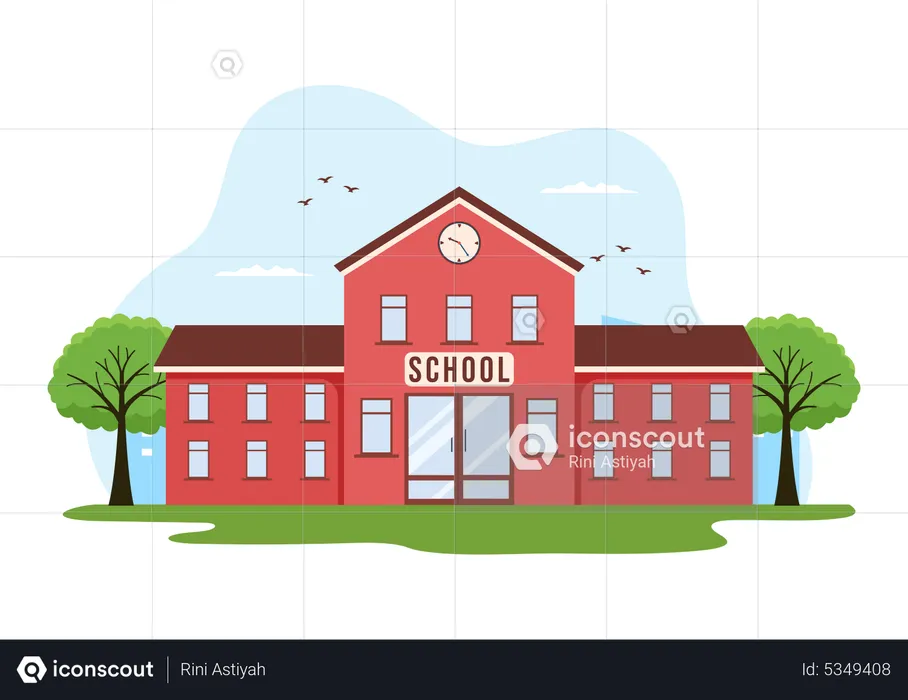 Locaux scolaires  Illustration