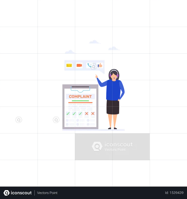 Lodge a Complaint  Illustration