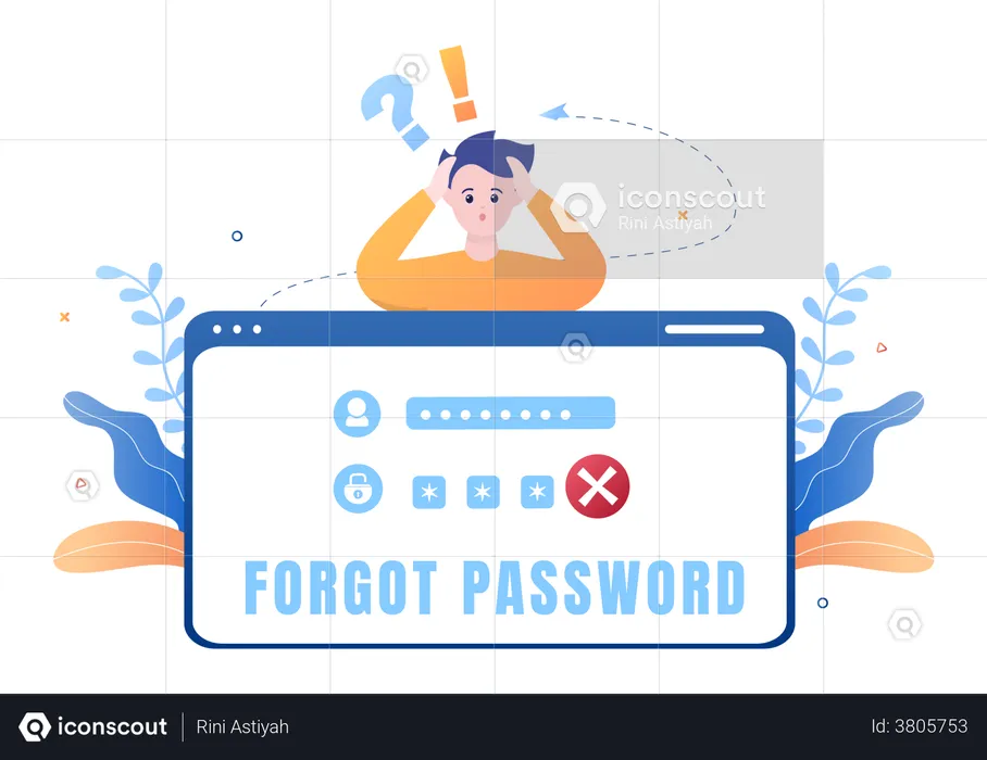 Log in Forgot Password  Illustration