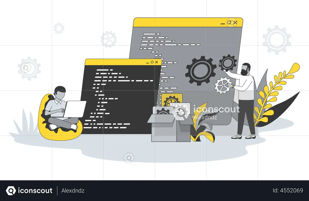 Programmation de logiciels  Illustration