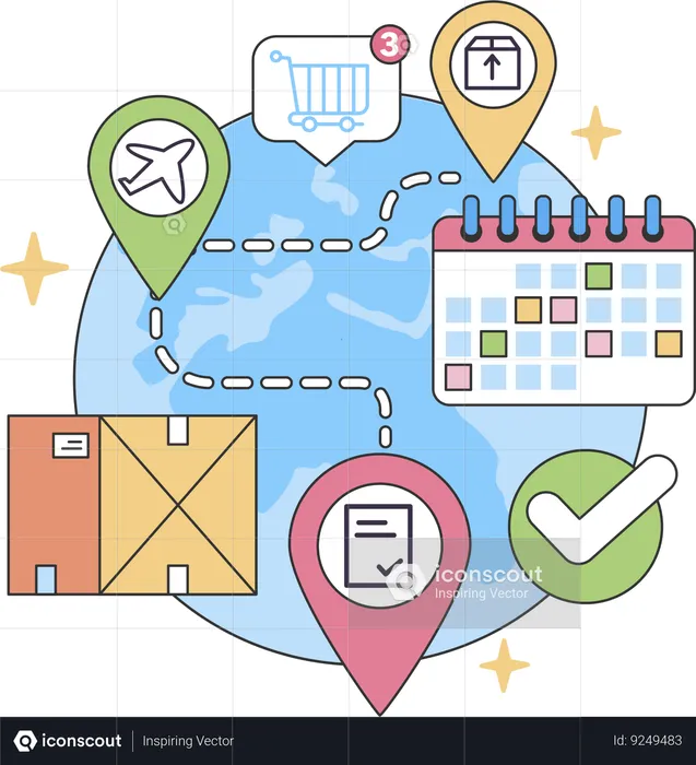 Logistics  Illustration