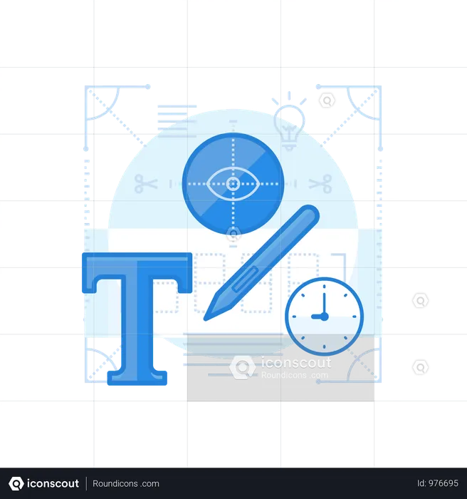 Logo Design Process  Illustration