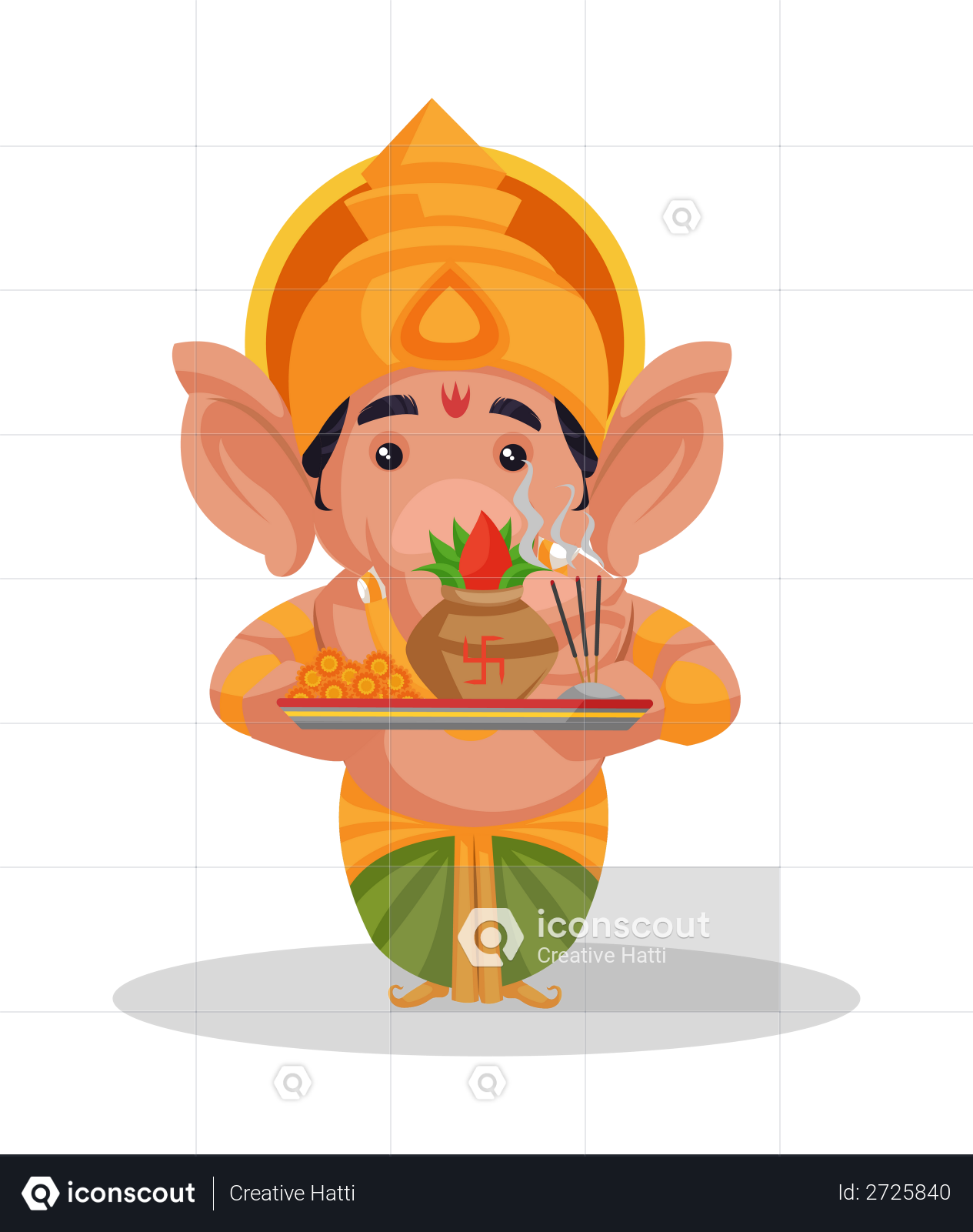 Ganesh Pooja - Lord Ganesh Png Hd Clipart - Large Size Png Image - PikPng