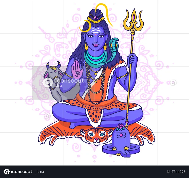 Lord Shiva  Illustration