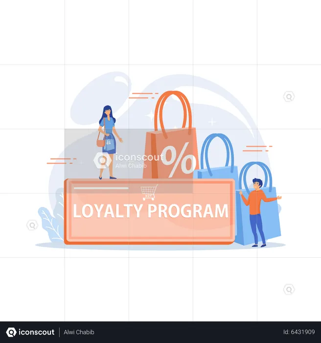 Loyalty Program  Illustration